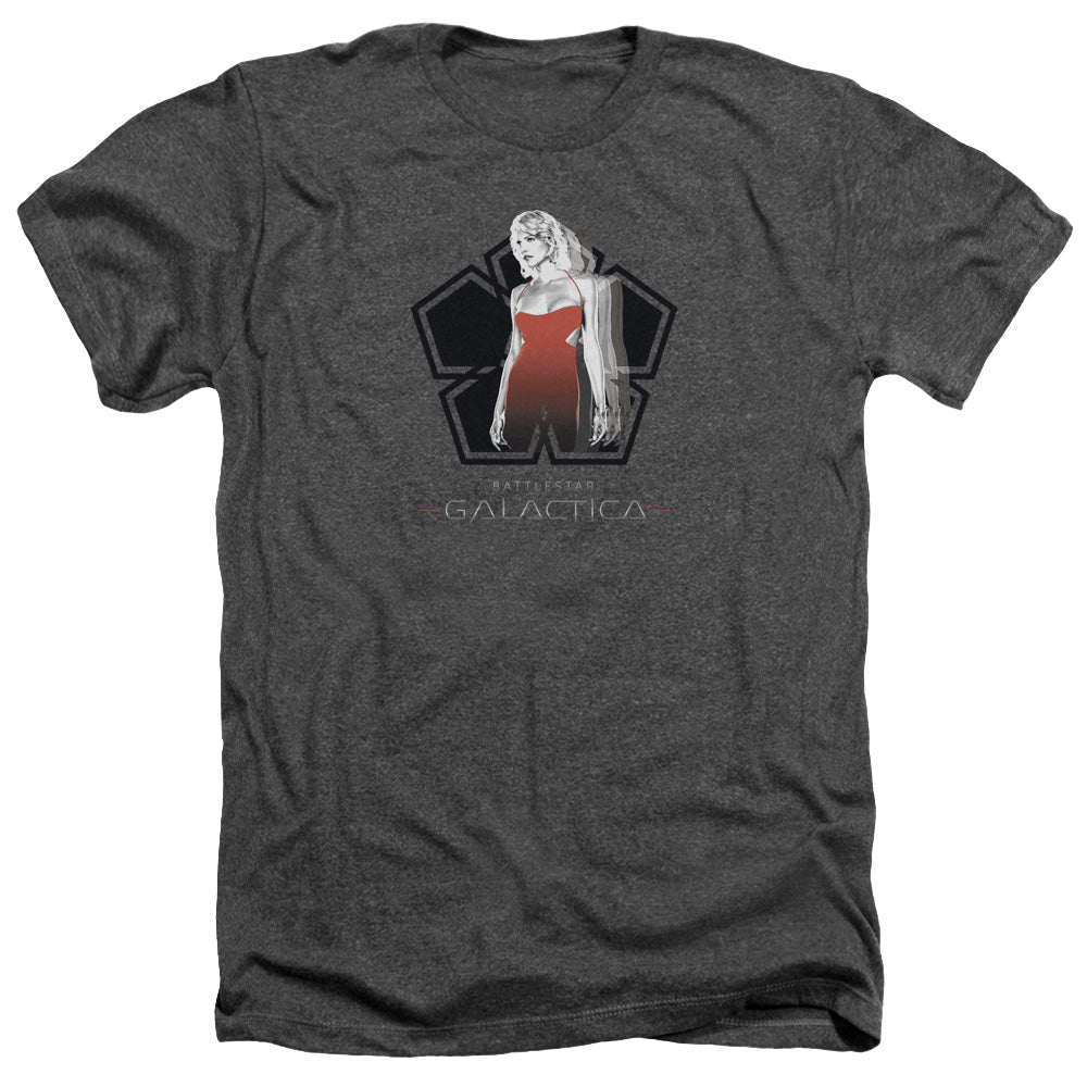 Bsg - Cylon Tech - Adult Heather - Charcoal