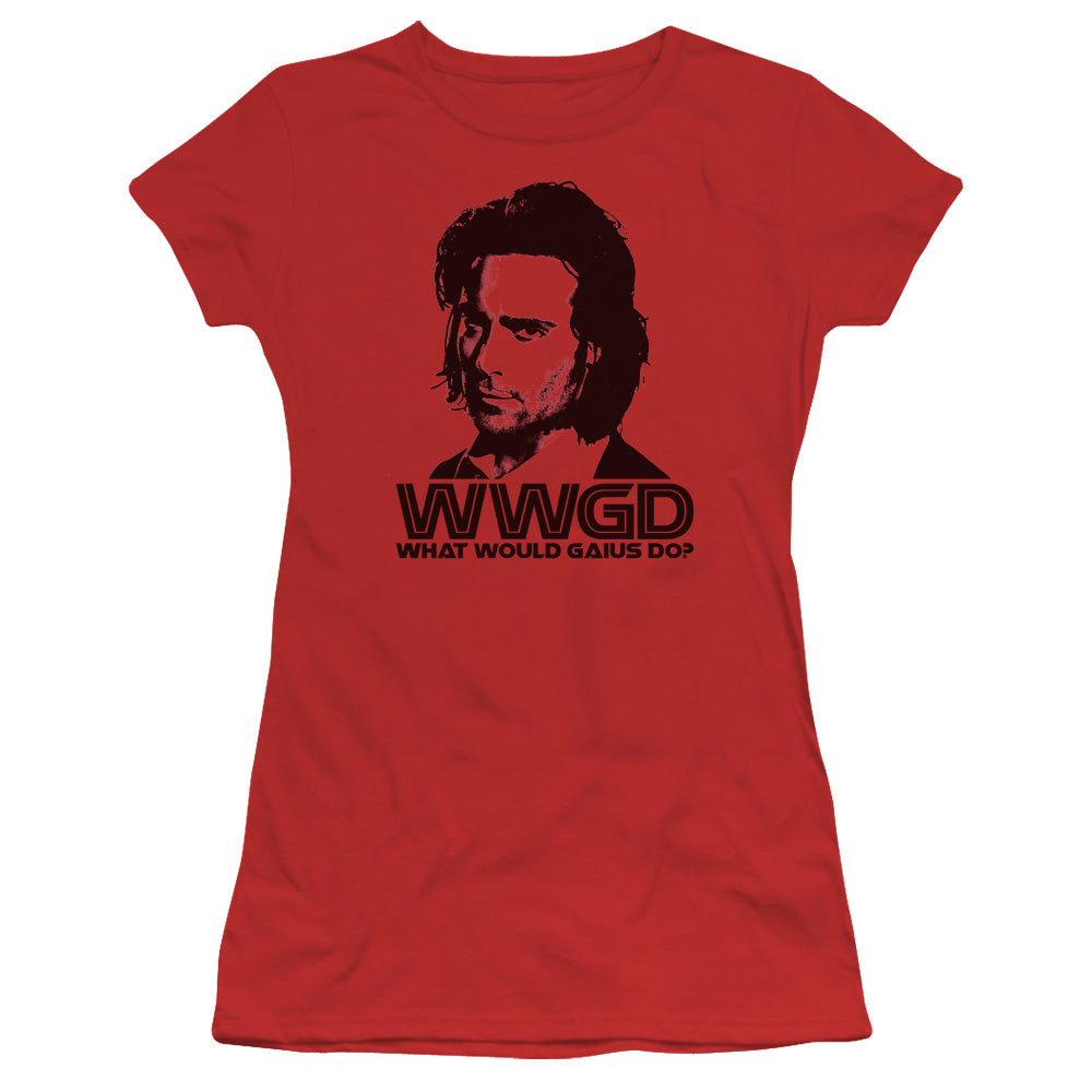 BSG WWGD - S/S JUNIOR SHEER - RED T-Shirt
