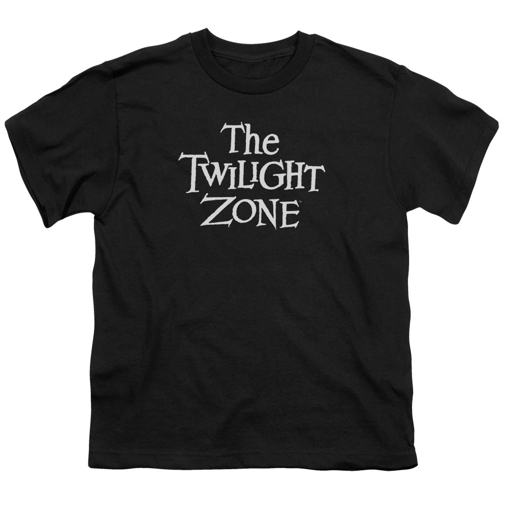 Twilight Zone - Logo - Short Sleeve Youth 18/1 - Black T-shirt