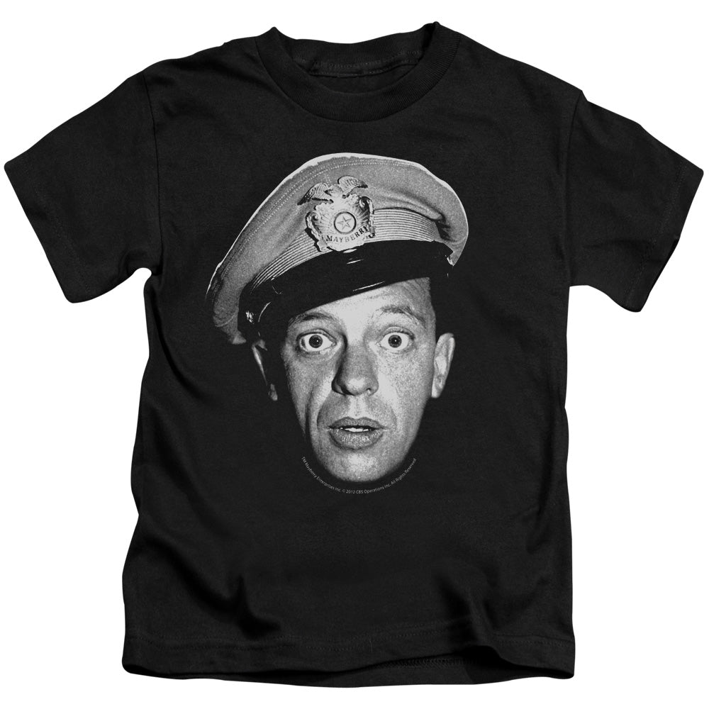 ANDY GRIFFITH BARNEY HEAD - S/S JUVENILE 18/1 - BLACK - T-Shirt