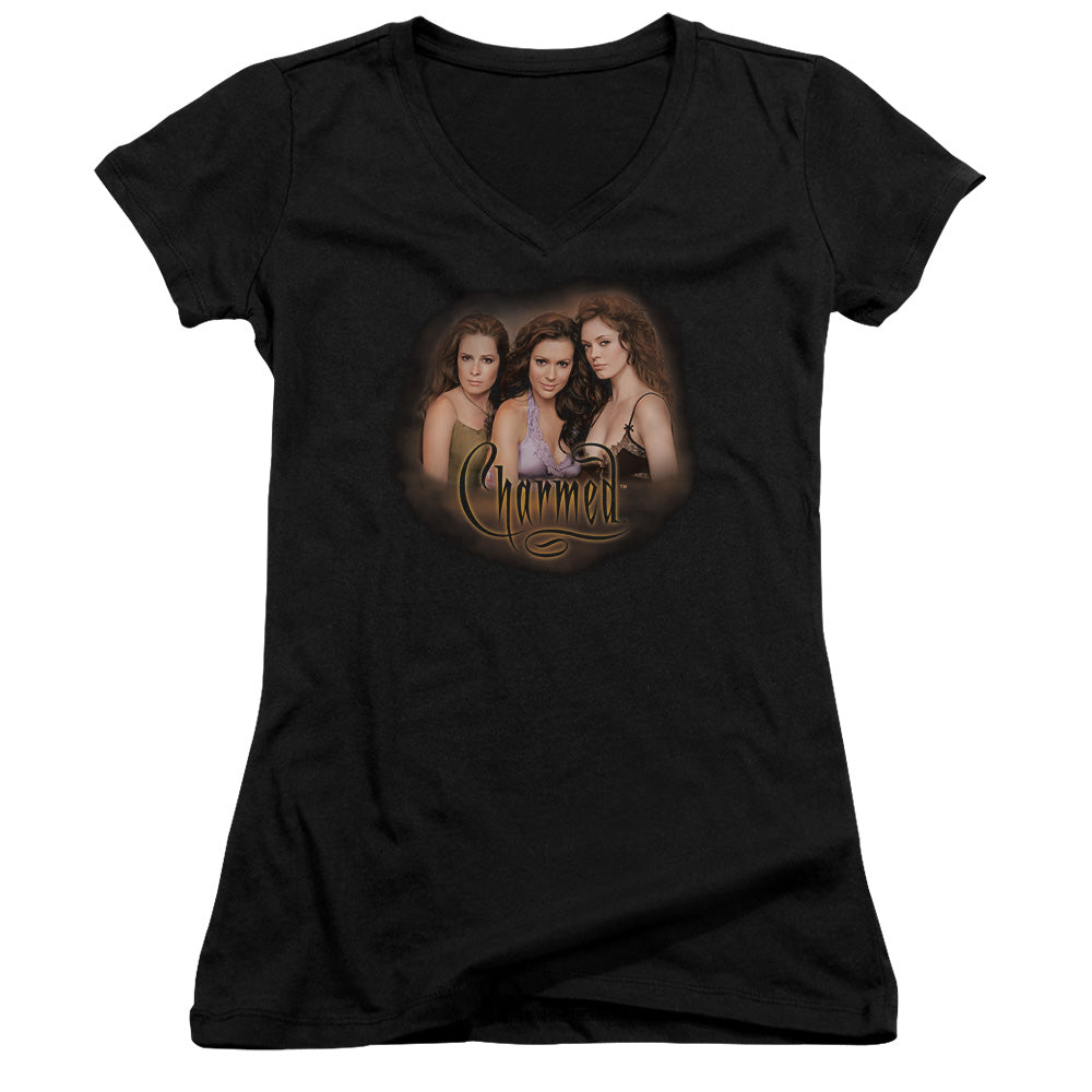 Charmed - Smokin - Junior V-neck - Black
