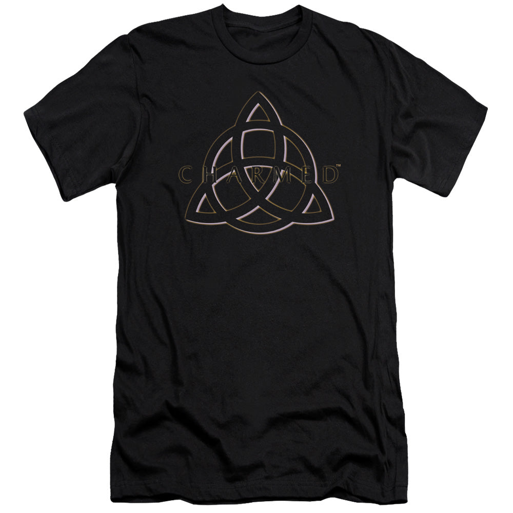 Charmed - Triple Linked Logo-premuim Canvas Adult Slim Fit 30/1 - Black