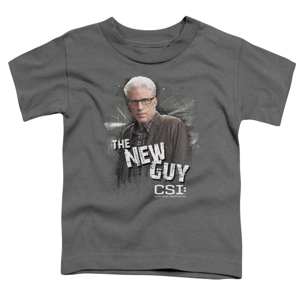 Csi - The New Guy - Short Sleeve Toddler Tee - Charcoal T-shirt