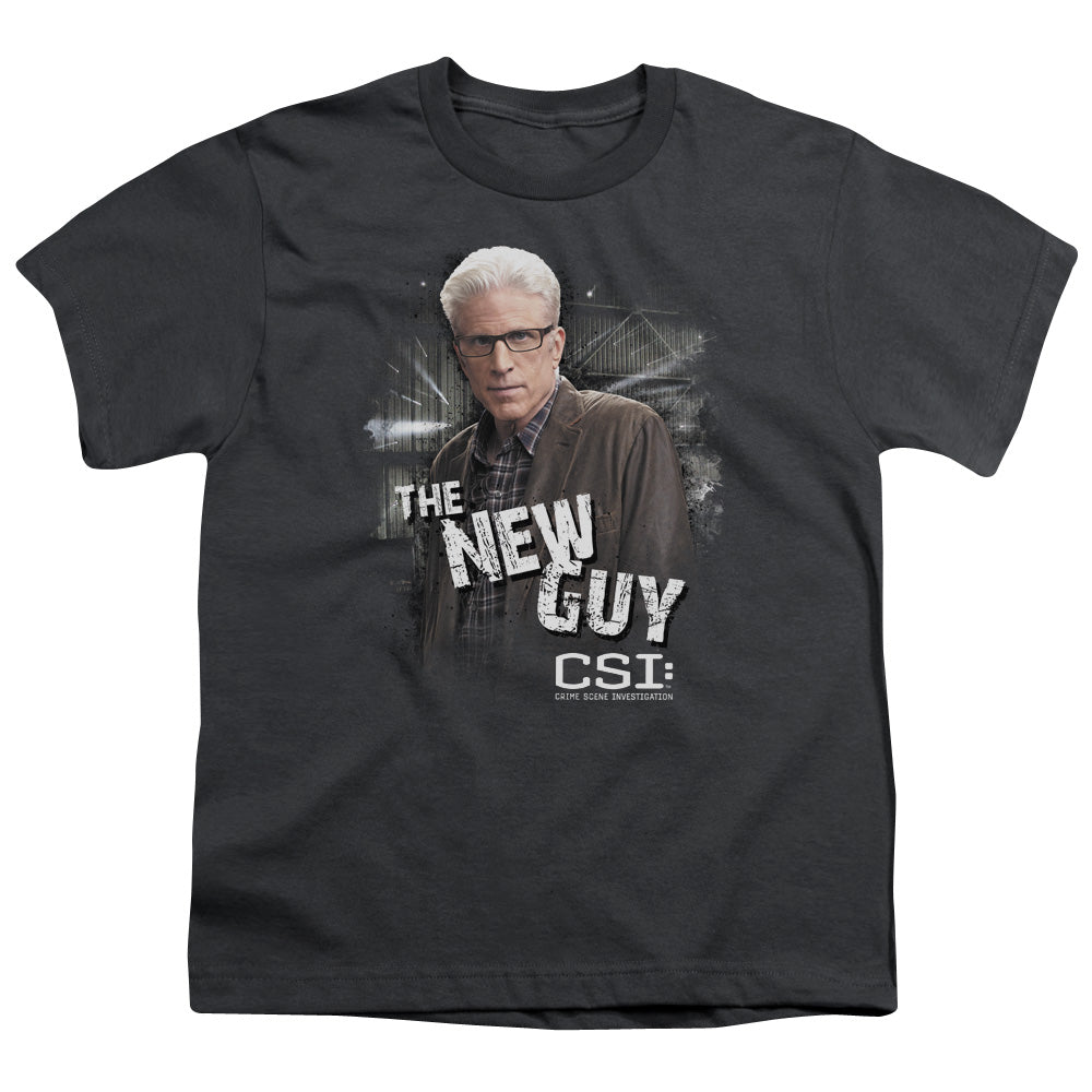 Csi - The New Guy - Short Sleeve Youth 18/1 - Charcoal T-shirt