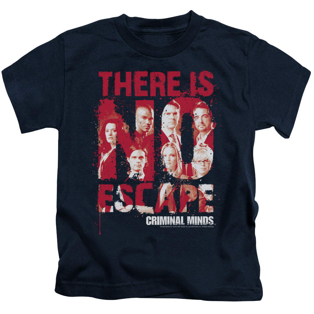 CRIMINAL MINDS NO ESCAPE - S/S JUVENILE 18/1 - NAVY - T-Shirt