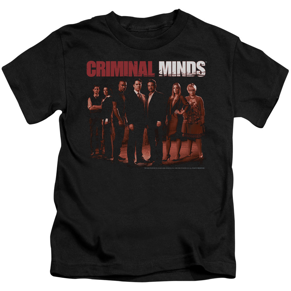 CRIMINAL MINDS THE CREW - S/S JUVENILE 18/1 - BLACK - T-Shirt