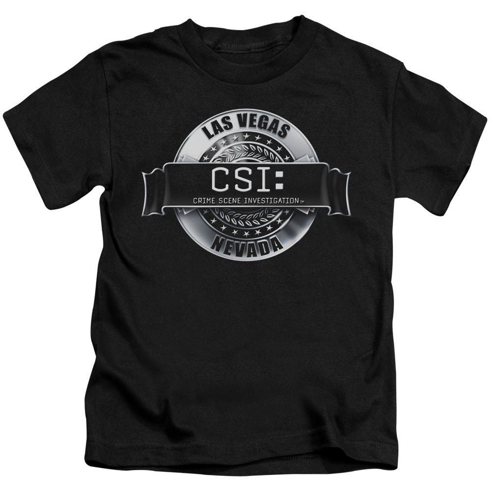 CSI RENDERED LOGO - S/S JUVENILE 18/1 - BLACK - T-Shirt