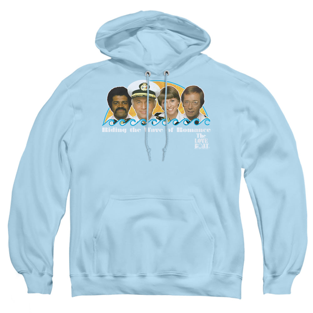 Love Boat - Wave Of Romance - Adult Pull-over Hoodie - Light Blue