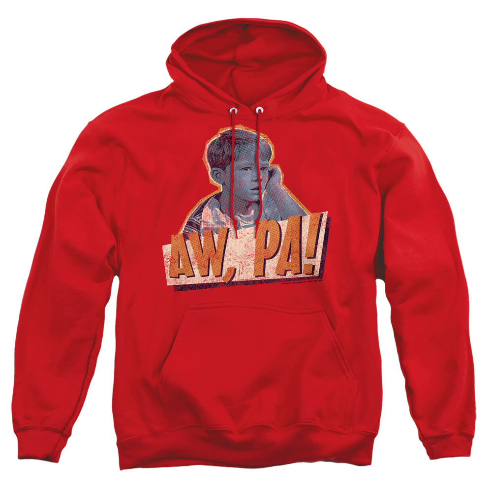 Andy Griffith - Aw Pa - Adult Pull-over Hoodie - Red
