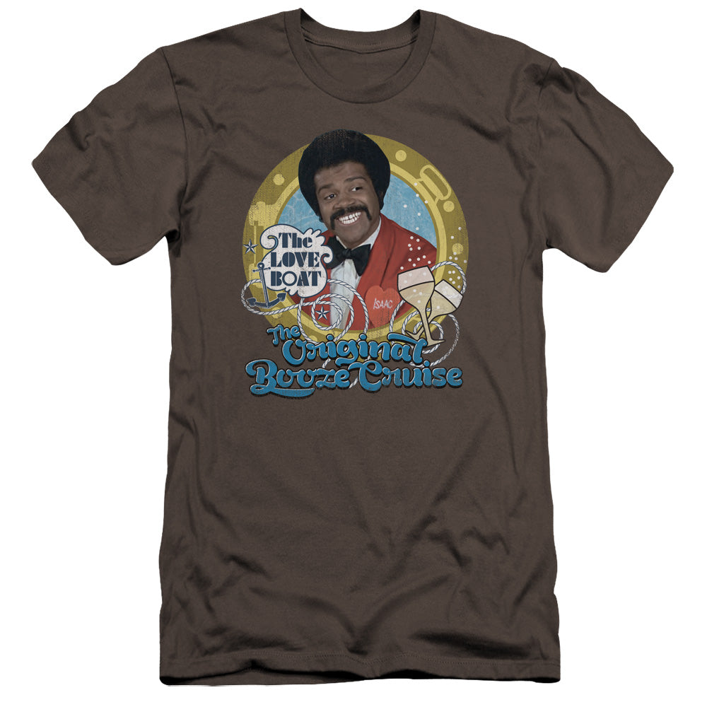 Love Boat - Original Booze Cruise-premuim Canvas Adult Slim Fit 30/1 - Charcoal