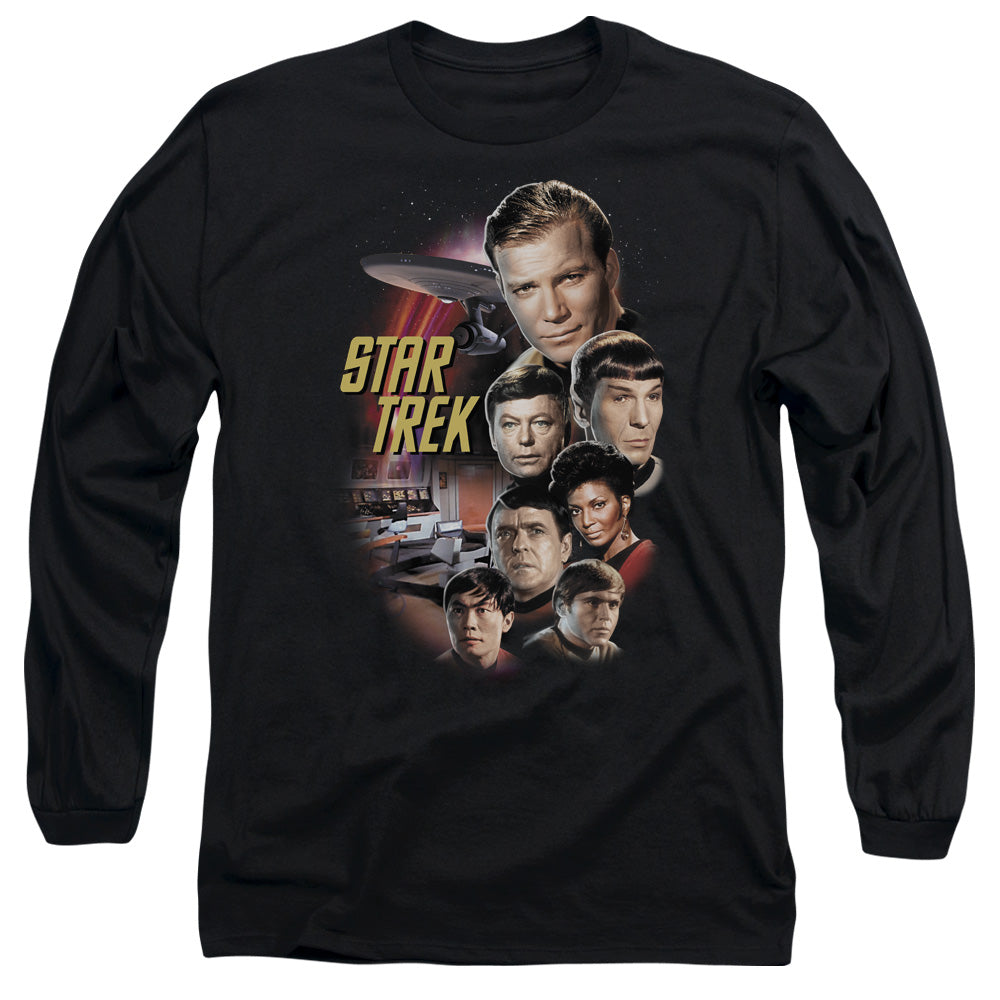 St Original - The Classic Crew - Long Sleeve Adult 18/1 - Black T-shirt