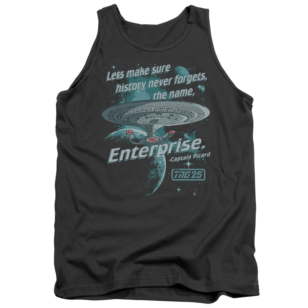 Star Trek - Never Forget - Adult Tank - Charcoal