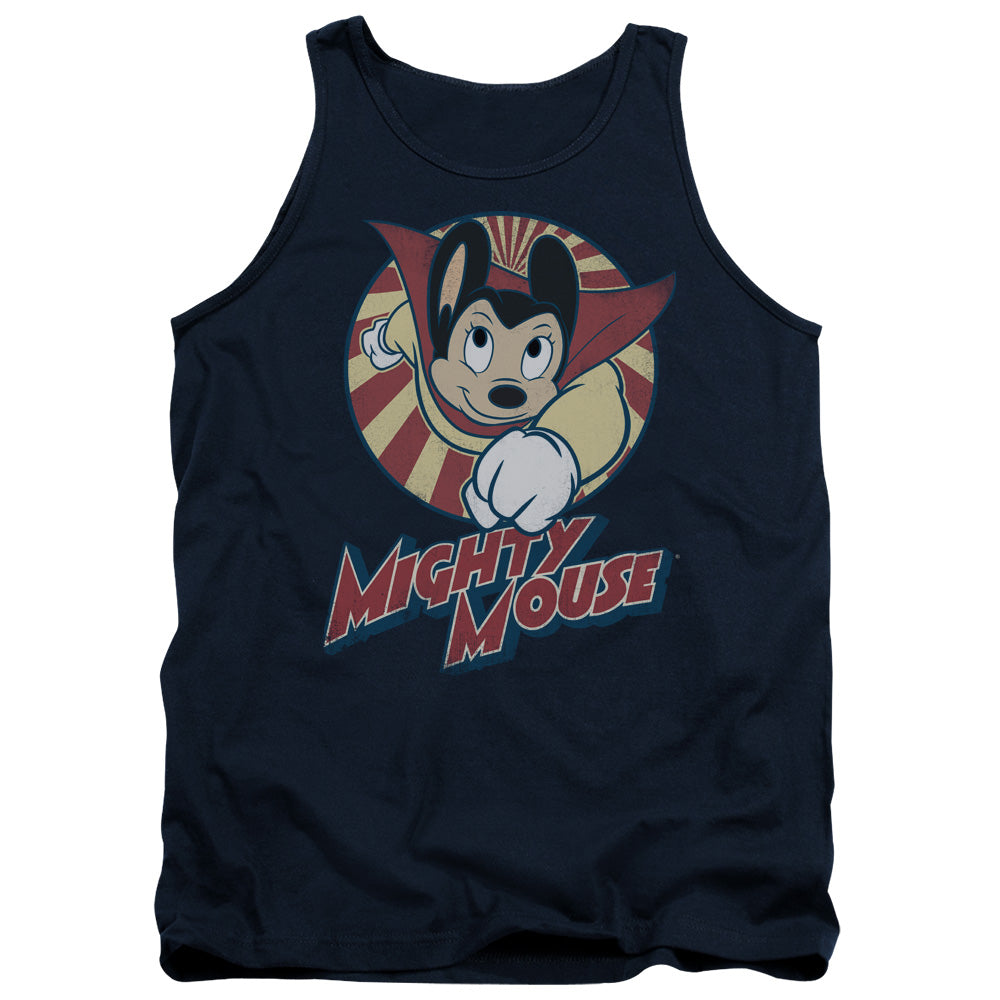 Mighty Mouse - The One The Only - Adult Tank - Navy