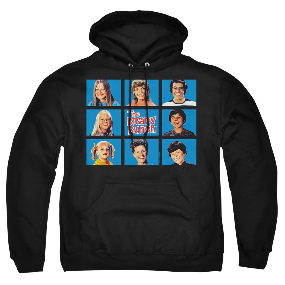 Brady Bunch - Framed - Adult Pull-over Hoodie - Black