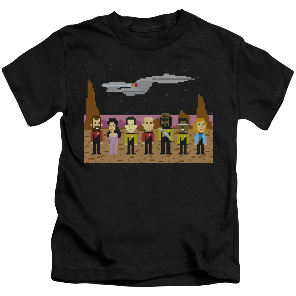 STAR TREK TNG TREXEL CREW - S/S JUVENILE 18/1 - BLACK - T-Shirt