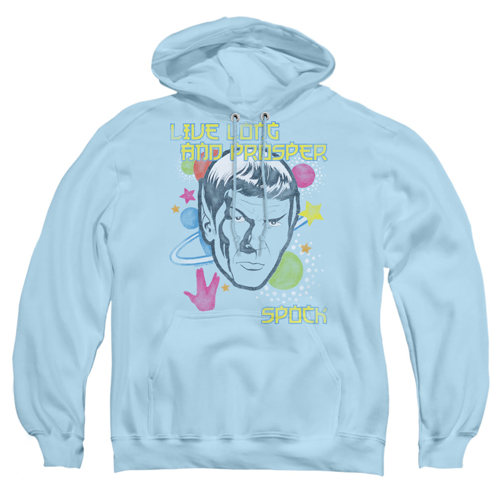 Star Trek - Japansese Spock - Adult Pull-over Hoodie - Light Blue