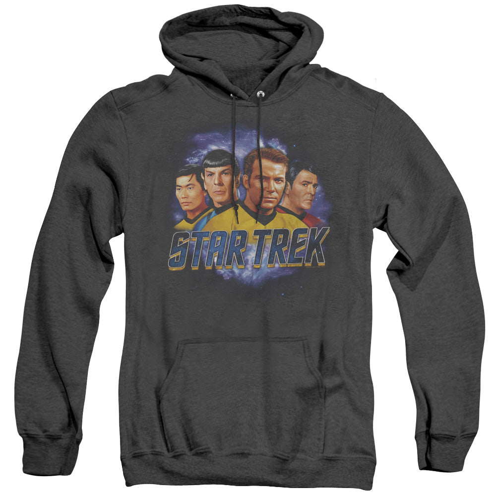 Star Trek - The Boys - Adult Heather Hoodie - Black