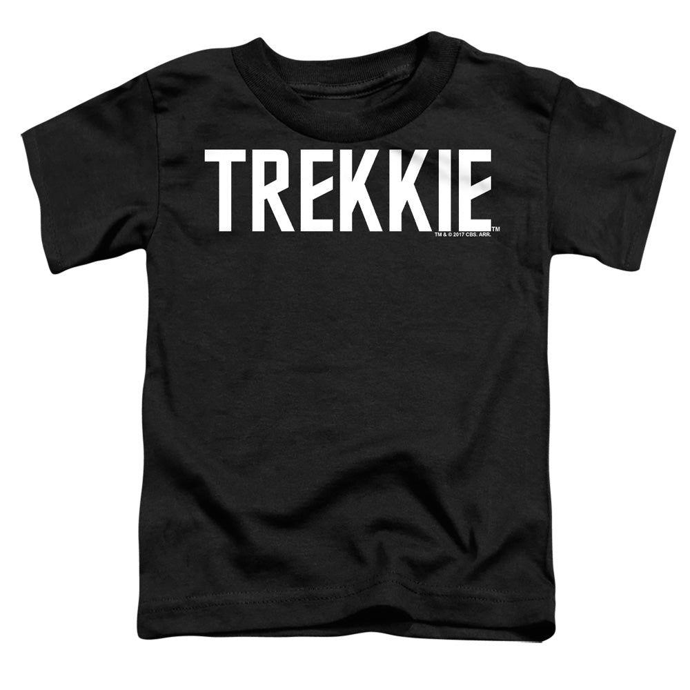 Star Trek - Trekkie - Short Sleeve Toddler Tee - Black T-shirt