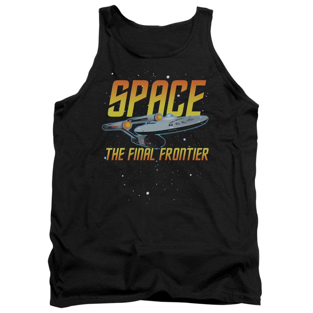 Star Trek - Space - Adult Tank - Black
