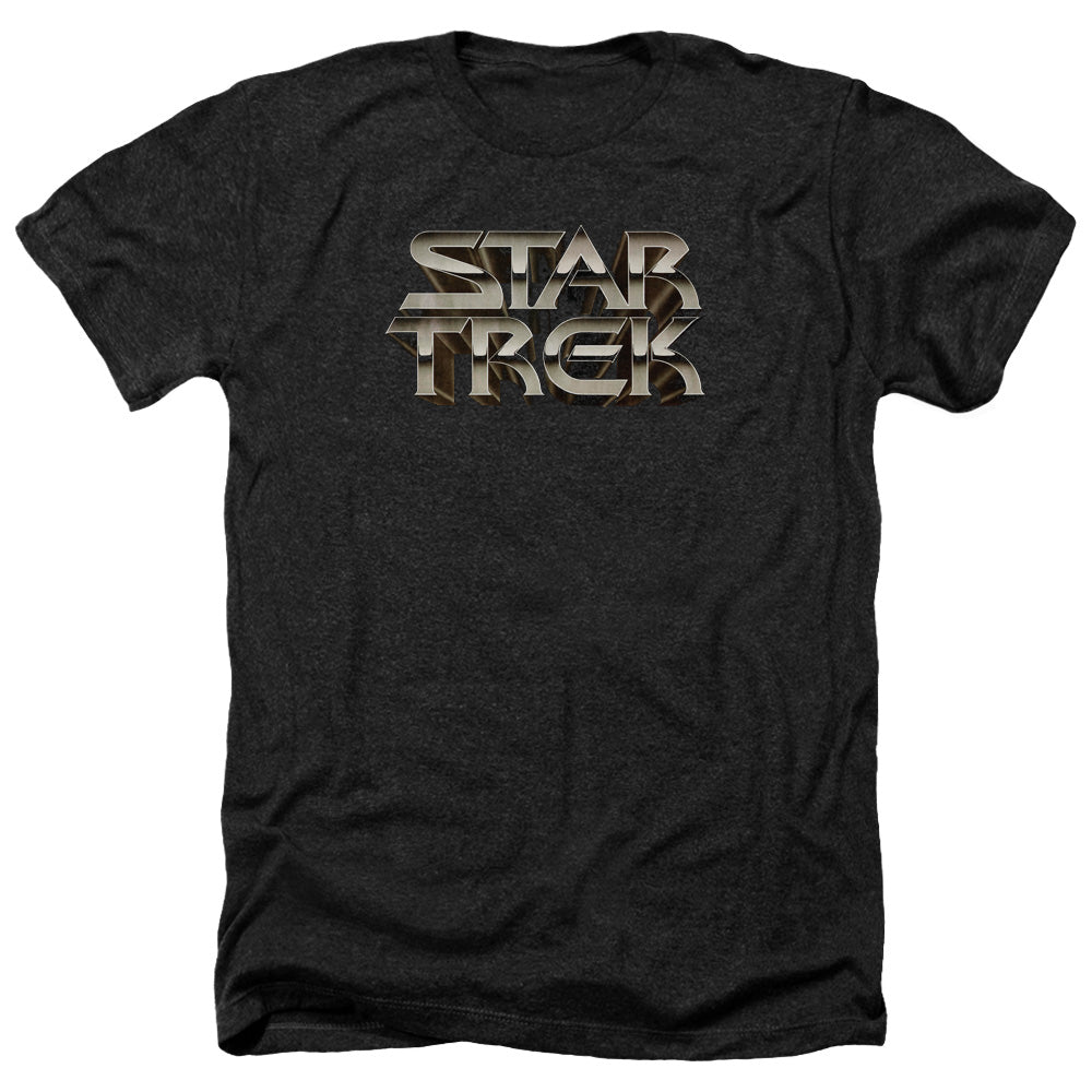 Star Trek - Feel The Steel - Adult Heather-black