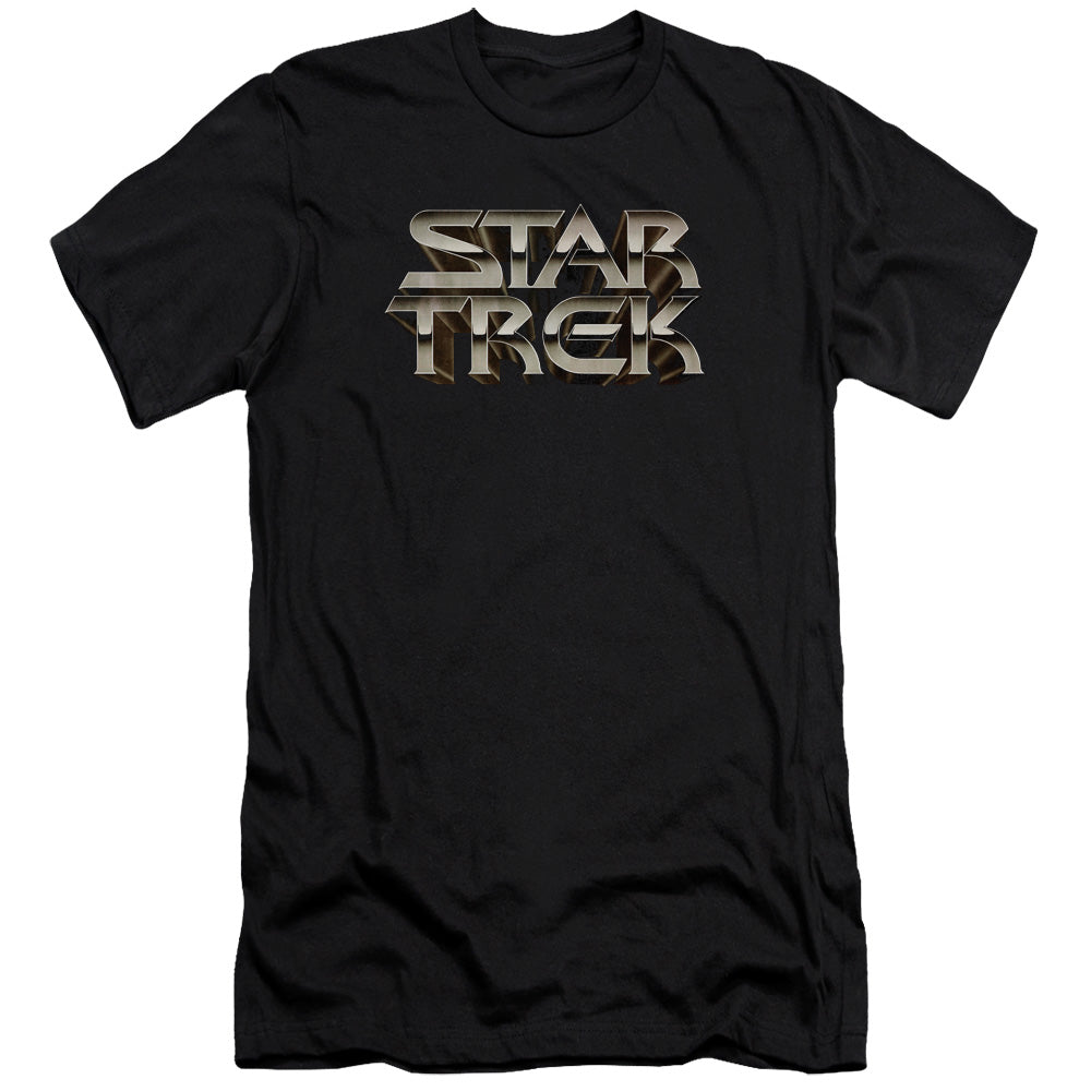 Star Trek - Feel The Steel-premuim Canvas Adult Slim Fit 30/1 - Black