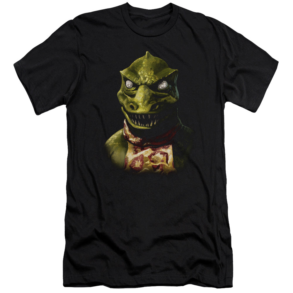 Star Trek - Gorn Bust - Short Sleeve Adult 30/1 - Black T-shirt