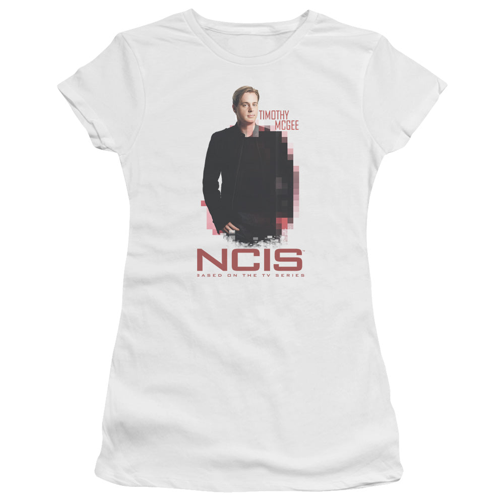 Ncis - Probie - Short Sleeve Junior Sheer - White T-shirt