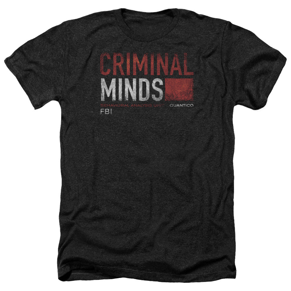 Criminal Minds - Title Card - Adult Heather-black