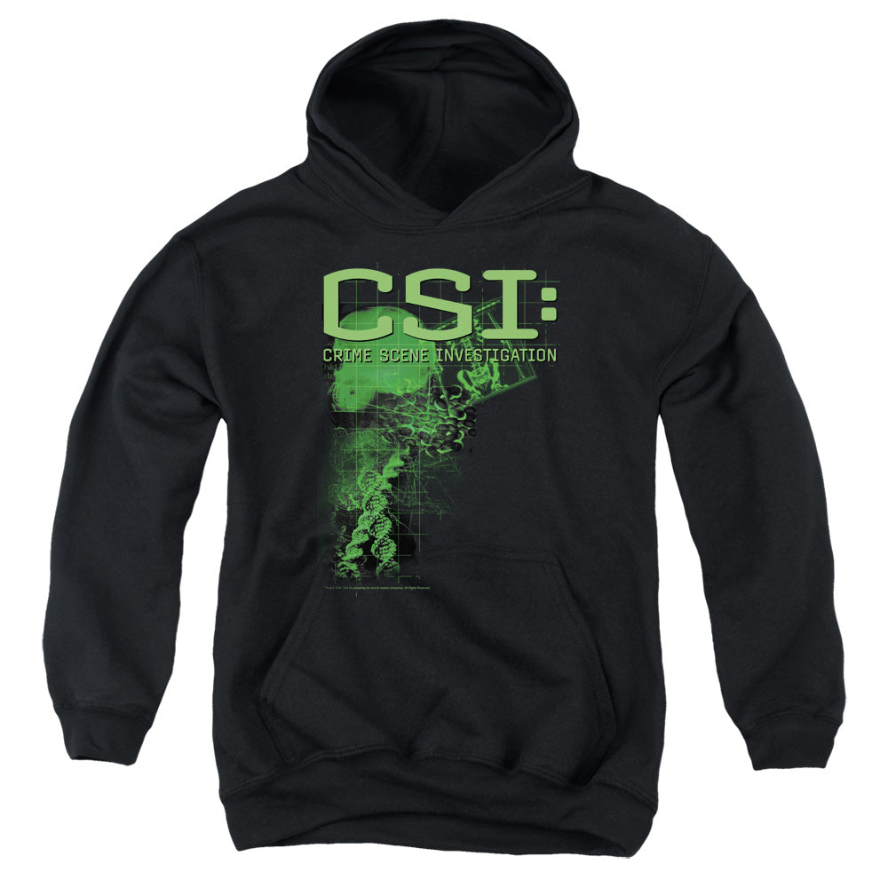 Csi - Evidence - Youth Pull-over Hoodie - Black