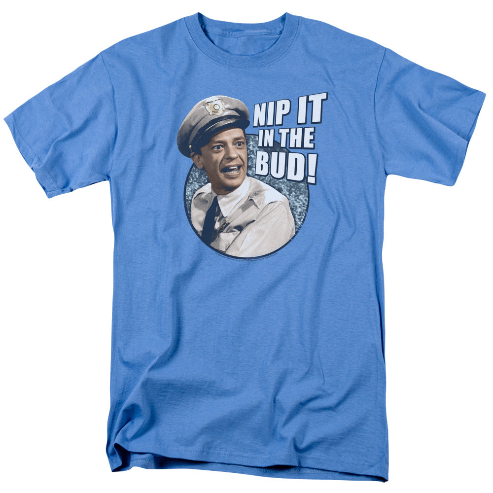 Andy Griffith - Nip It - Short Sleeve Adult 18/1 - Carolina Blue T-shirt