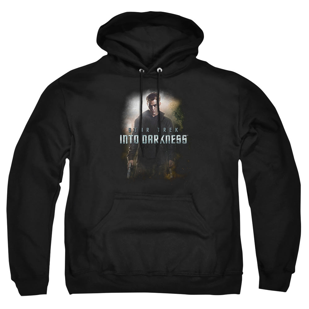 Star Trek - Darkness Kirk - Adult Pull-over Hoodie - Black
