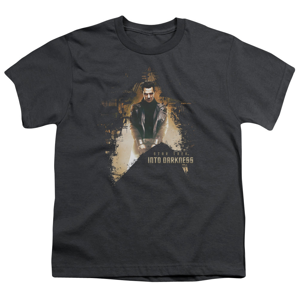 Star Trek - Dark Villain - Short Sleeve Youth 18/1 - Charcoal T-shirt