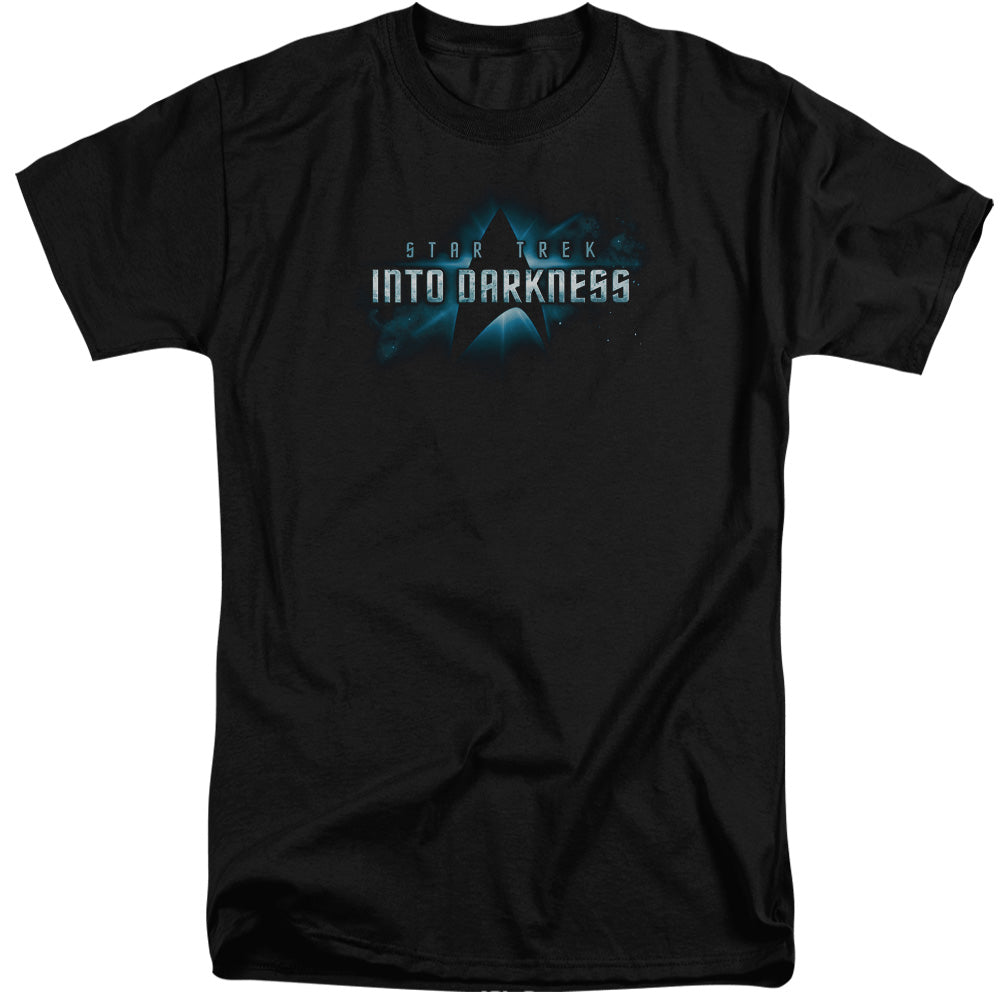 Star Trek - Into Darkness Logo - Short Sleeve Adult Tall - Black T-shirt