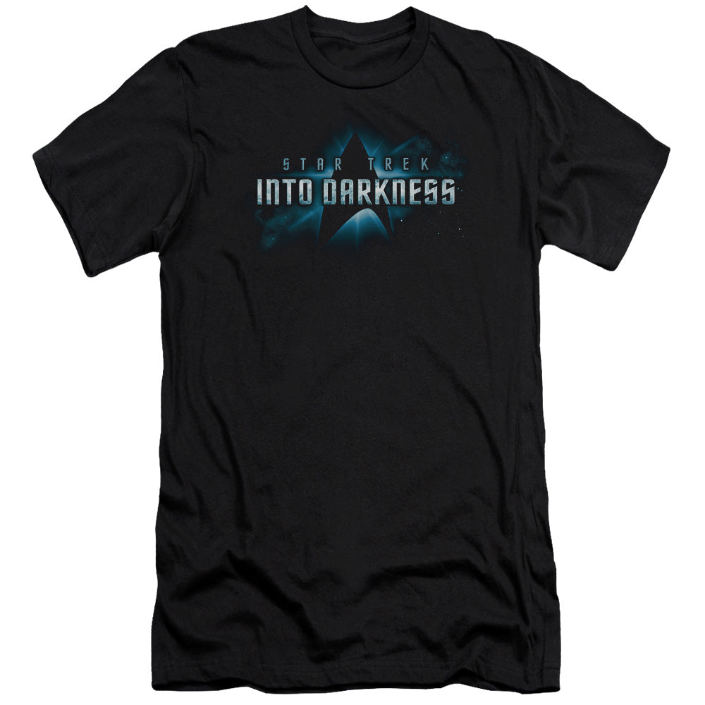 Star Trek - Into Darkness Logo-premuim Canvas Adult Slim Fit 30/1 - Black