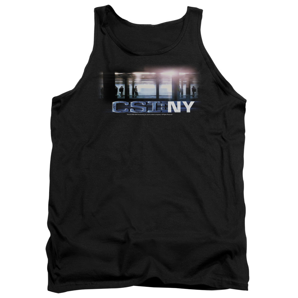 Csi - New York Subway - Adult Tank - Black