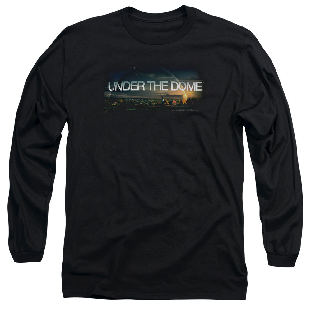 Under The Dome - Dome Key Art - Long Sleeve Adult 18/1 - Black T-shirt