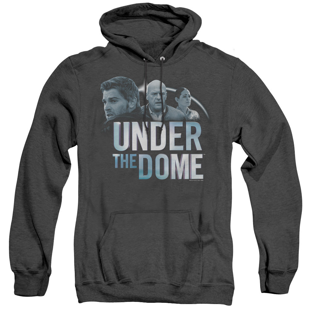 Under The Dome - Character Art - Adult Heather Hoodie - Black