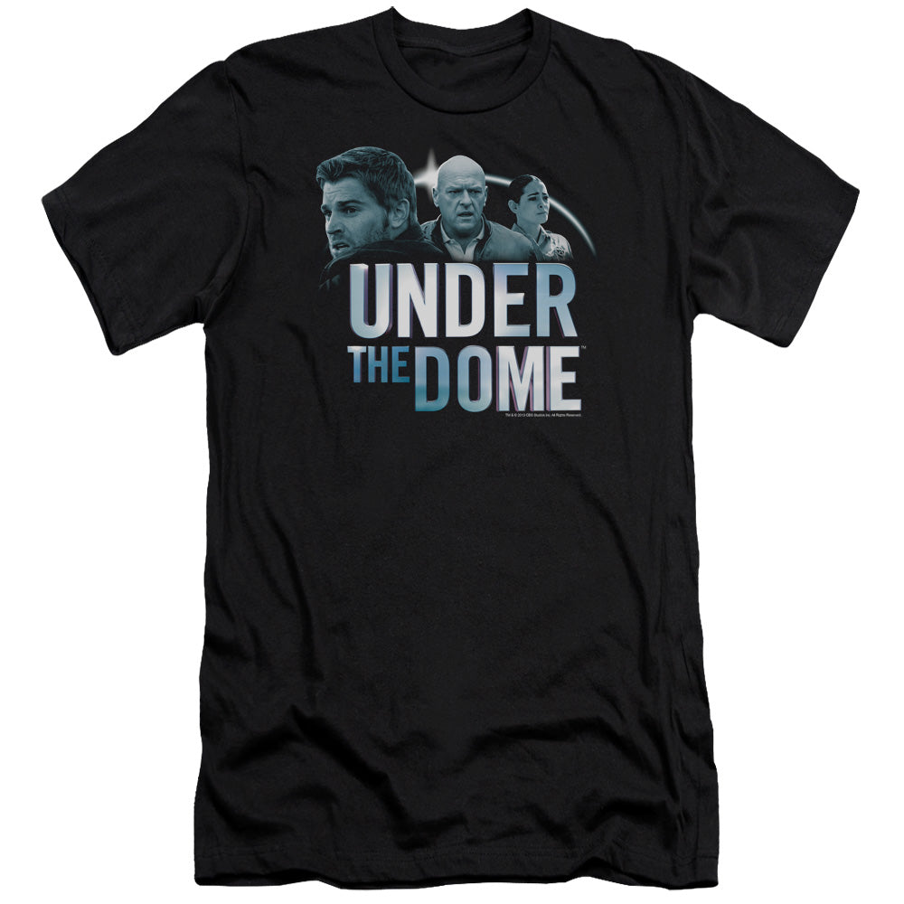 Under The Dome - Character Art-premuim Canvas Adult Slim Fit 30/1 - Black