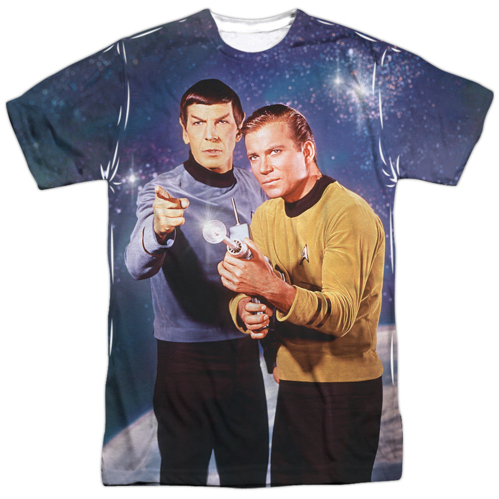 Star Trek - Protectors - Short Sleeve Adult Poly Crew - White T-shirt