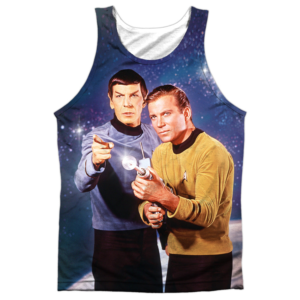 Star Trek - Protectors - Adult 100% Poly Tank Top - White