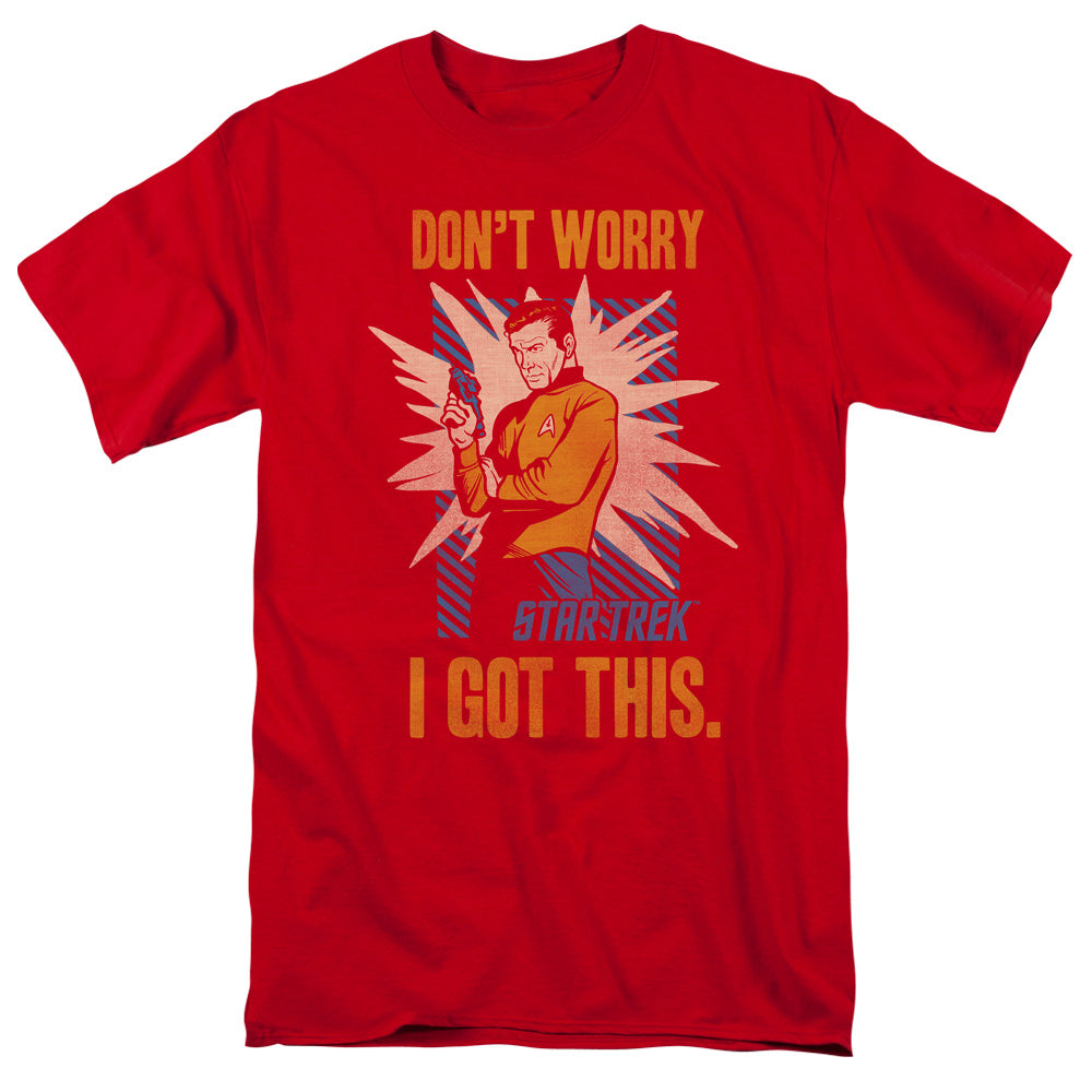 Star Trek - Got This - Short Sleeve Adult 18/1 - Red T-shirt