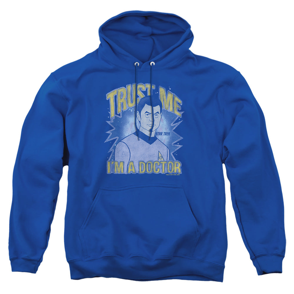 Star Trek - Doctor - Adult Pull-over Hoodie - Royal Blue