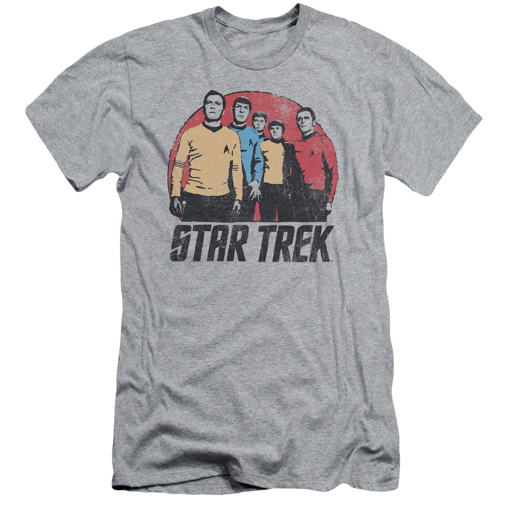 Star Trek - Landing Party - Short Sleeve Adult 30/1 - Athletic Heather T-shirt