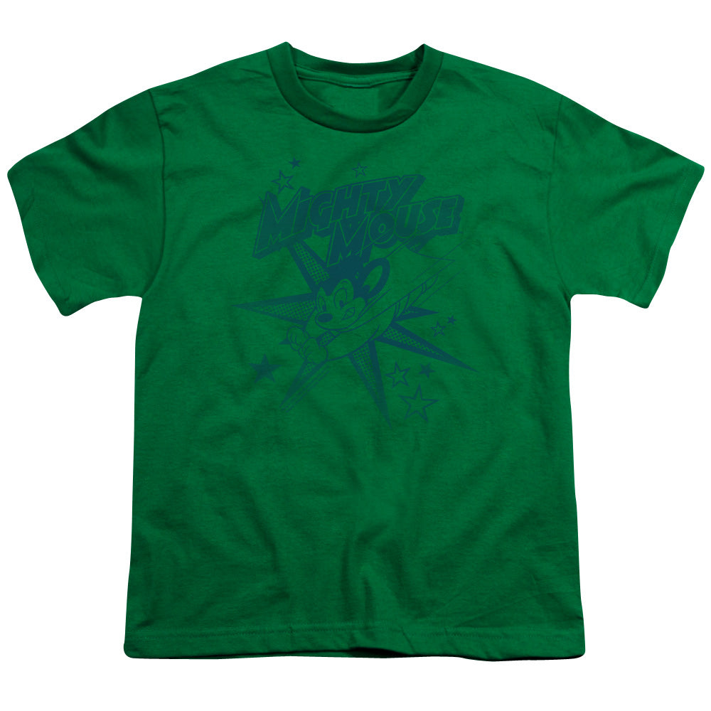 MIGHTY MOUSE MIGHTY MOUSE - S/S YOUTH 18/1 - KELLY GREEN T-Shirt