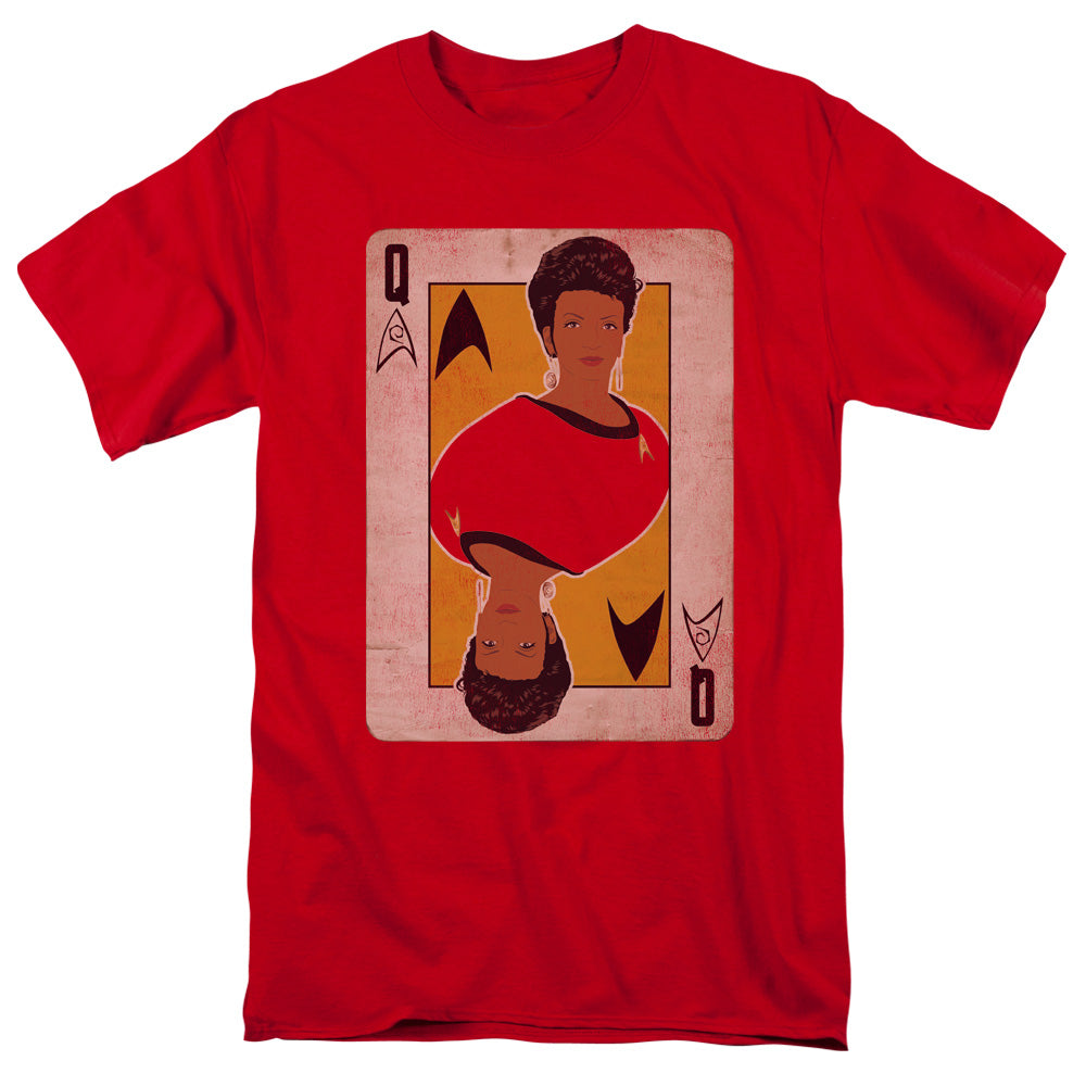 Star Trek - Tos Queen - Short Sleeve Adult 18/1 - Red T-shirt
