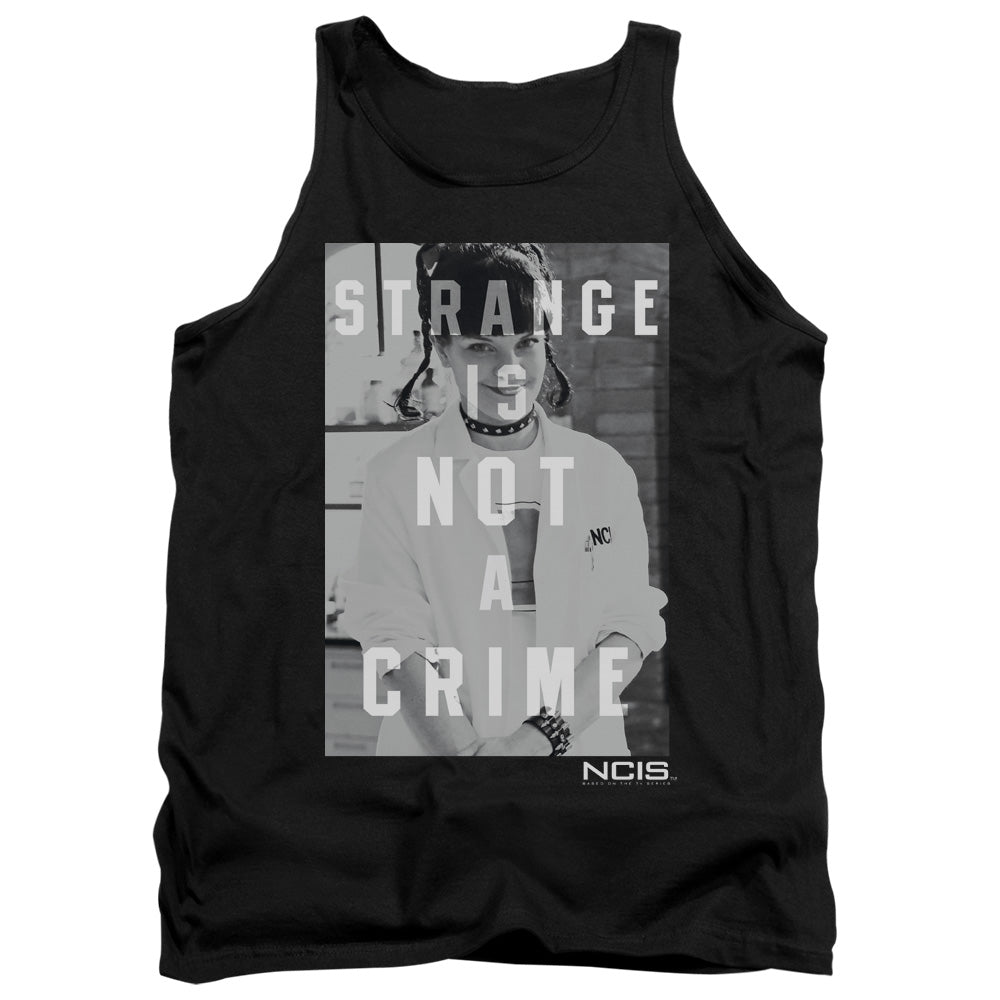 Ncishort Sleevetrange - Adult Tank - Black T-shirt