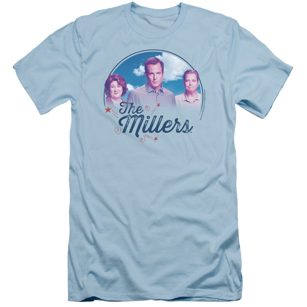 Millers - Cast - Short Sleeve Adult 30/1 - Light Blue T-shirt