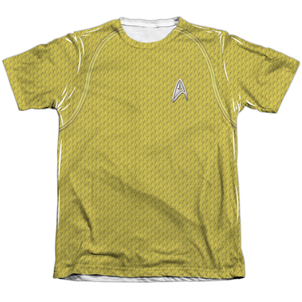 Star Trek - Movie Command Uniform - Adult Poly/cotton Short Sleeve Tee - White T-shirt