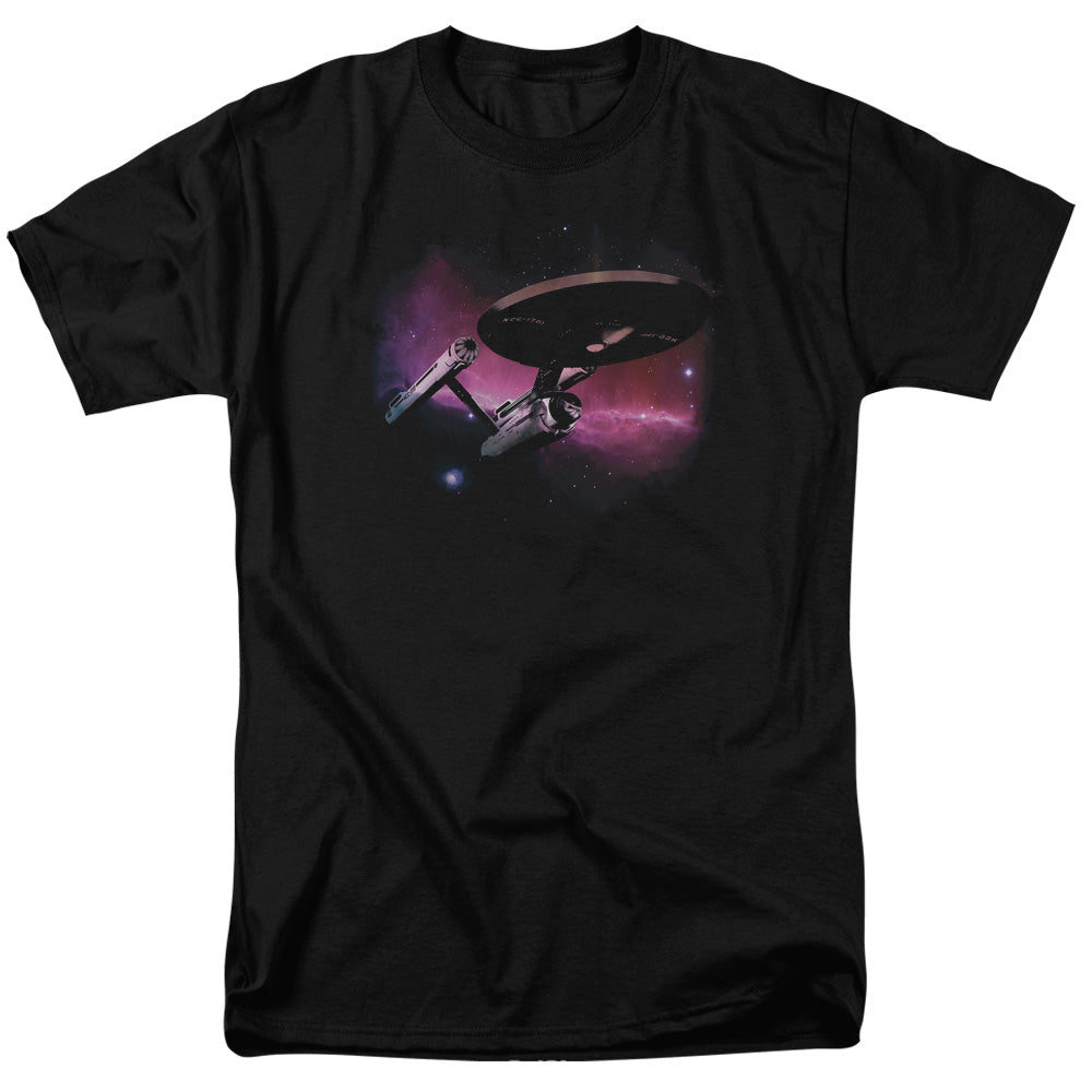 Star Trek - Prime Directive - Short Sleeve Adult 18/1 - Black T-shirt
