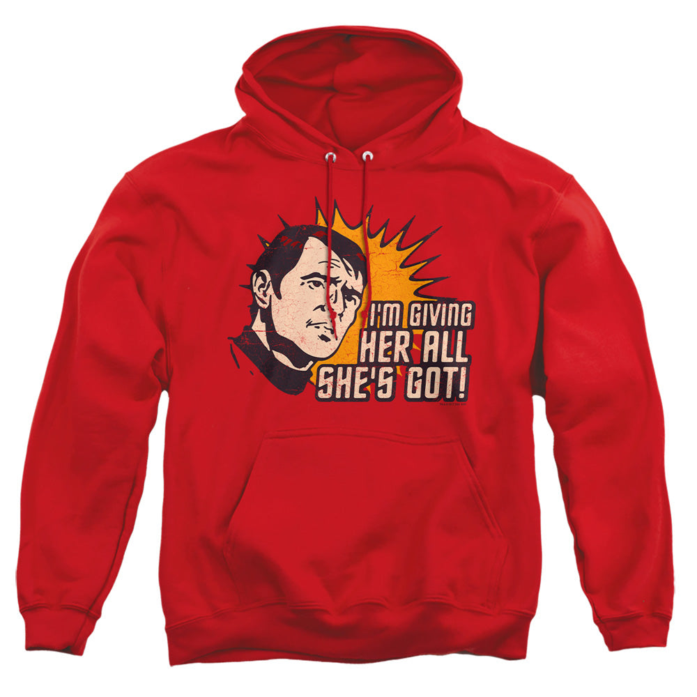 Star Trek - Everything - Adult Pull-over Hoodie - Red